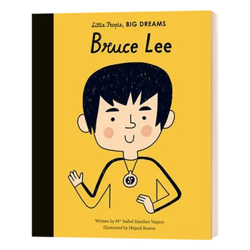 Mažai Žmonių, Didelių Svajonių Bruce Lee, knygos Vaikams, vyresniems 3 4 5 6 anglų knygelių, 9781786033352