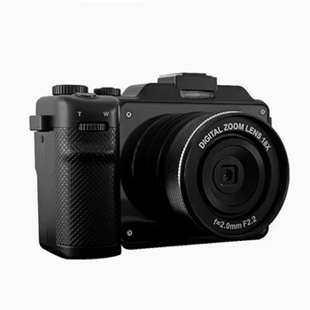 Dvigubo Objektyvo 48MP Retro Skaitmeniniai Fotoaparatai Fotografija Auto Focus Derliaus Kameros 18 X 4K Fotografijos Vaizdo Kamera, 