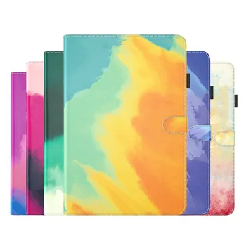 3D Akvarelė Tablet Case For Samsung Galaxy Tab S6 Lite Atveju SM-P610 P615 Knygos Viršelio Samsung Galaxy Tab S6 10.4