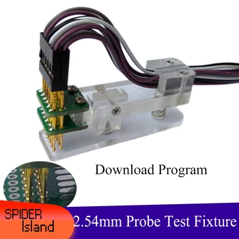 JTAG Bandymo PCB Įrašą Modeliavimas 3p/4p/5p/6p/7pin Bandymo Rungtynių 2.54 Zondas dviejų eilių Atsisiųsti Programą, Programavimas