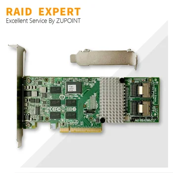 ZUPOINT LSI MegaRAID Valdiklio plokštė 9261-8i 8-port PCI-E 6Gb/s SATA/SAS RAID Expander Kortelės