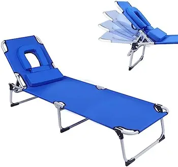 Paplūdimio Kėdė, Nešiojamų rauginimo kėdė Kėdė su 4 Padėčių Aukščio, Kaitintis Kėdė su Įdegio Veido Skyle&Removab