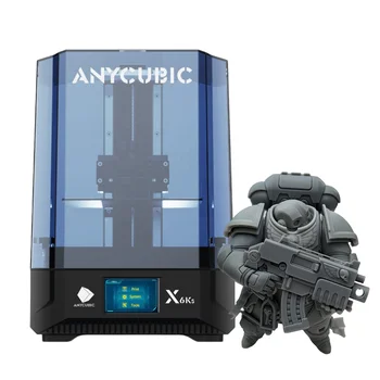 Anycubic Mono X 6Ks Didelio šrifto Dydis 200x195x122mm HD Dervos LCD 3D Spausdintuvas