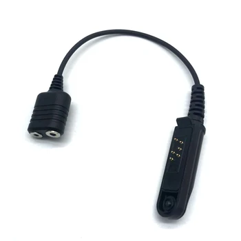 Adapteris Audio Kabelis Baofeng UV-9R Plius Vandeniui atsparus Radijas į 2 Pin laisvų Rankų įrangos Garsiakalbis Mikrofonas UV-9R Plius UV-XR Walkie Talkie