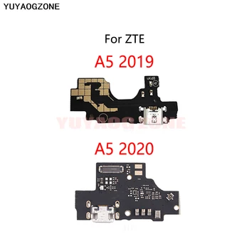 USB Įkrovimo Dokas Uosto Lizdas Jack Plug Jungtis, Flex Kabelis, Skirtas ZTE Blade A5 2019 2020 Įkrovimo Valdybos Modulis