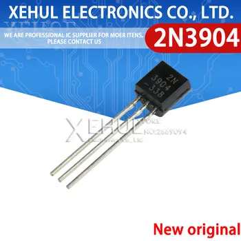 50/100VNT Tranzistorius 2N3904 3904 NPN galios tranzistorius plug-in-92
